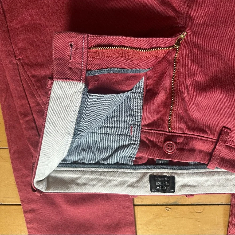 💜 J. Crew Stretch 484 Slim Fit Chino Pant - ORE (W28 L32)